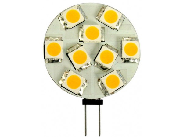 Купить LED G4 1.8W 9 pcs WW SN AC12V SMD5050 лампа светодиодная Brille
