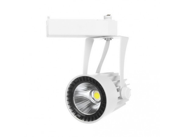 Купить LED-410/12W CW WH COB светильник трековый светодиодный Brille