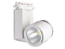 Купить LED-414/40W CW WH COB светильник трековый светодиодный Brille