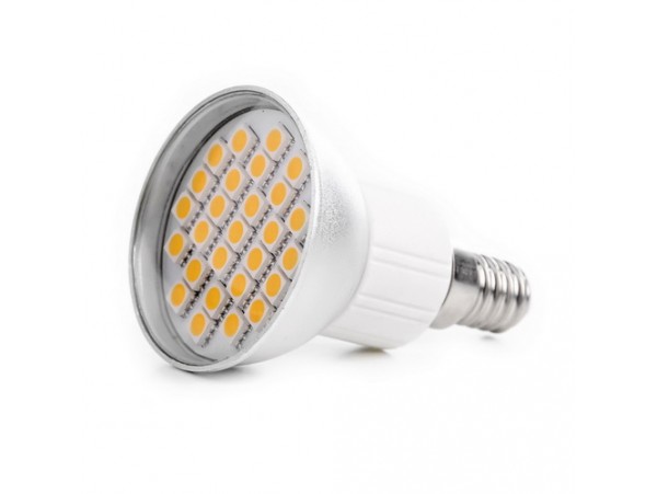 Купить LED E14 3.8W 27 pcs WW JDR SMD5050 лампа светодиодная Brille