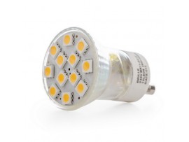 Купить LED GU10 2.4W 12 pcs WW MR11 SMD5050 лампа светодиодная Brille