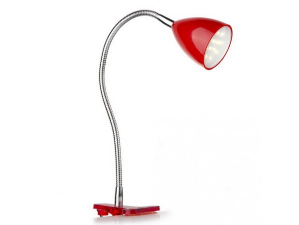 Купить MTL-22 LED 1.8W RED настольная лампа светодиодная на прищепке Brille